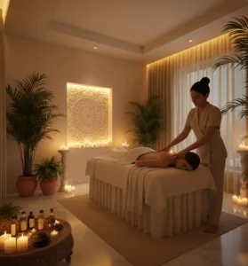 body massage spa near vile parle